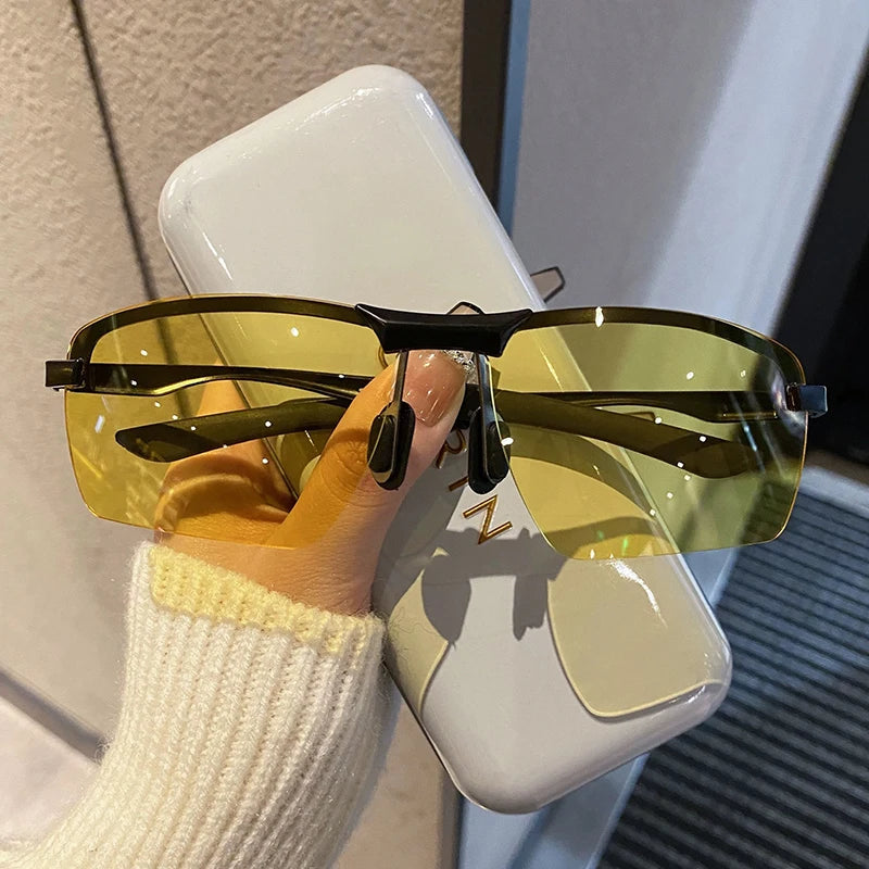 Men Sunglasses Photochromic Polarized Driving