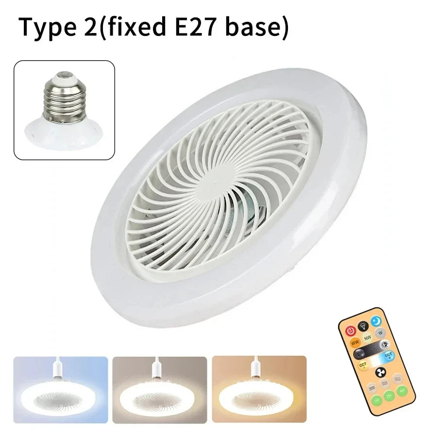 New Upgrade 2025 Smart 3 in 1 Ceiling Fan with Remote Control Fan Lights