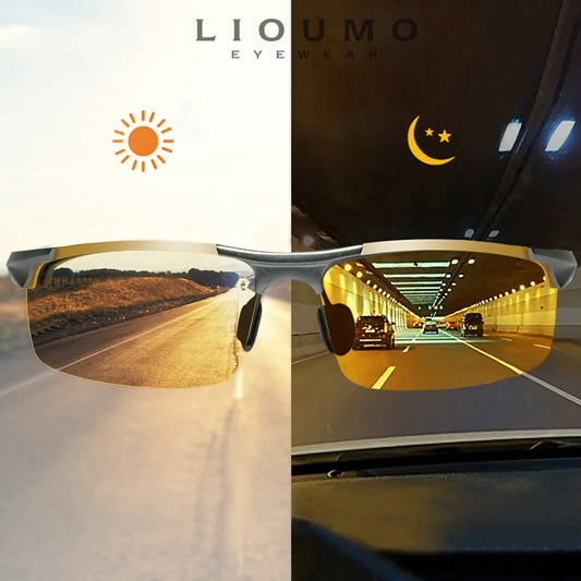 Top Anti-glare Day Night Vision For Driving, Polarized, Photochromic