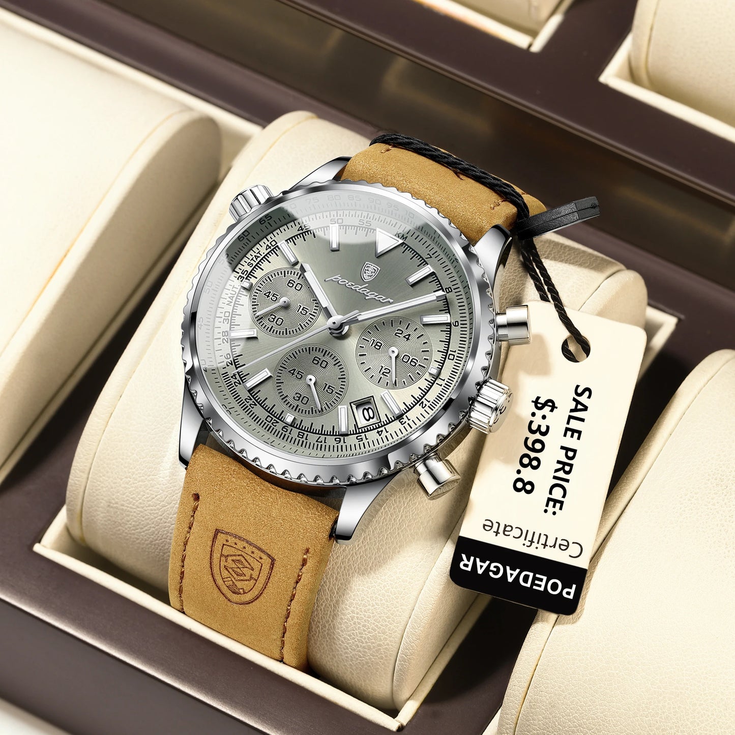 Timeless Elegance – Classic Quartz Wristwatch
