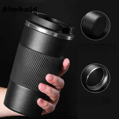 380ml 510ml Stainless Steel Coffee Cup Thermal