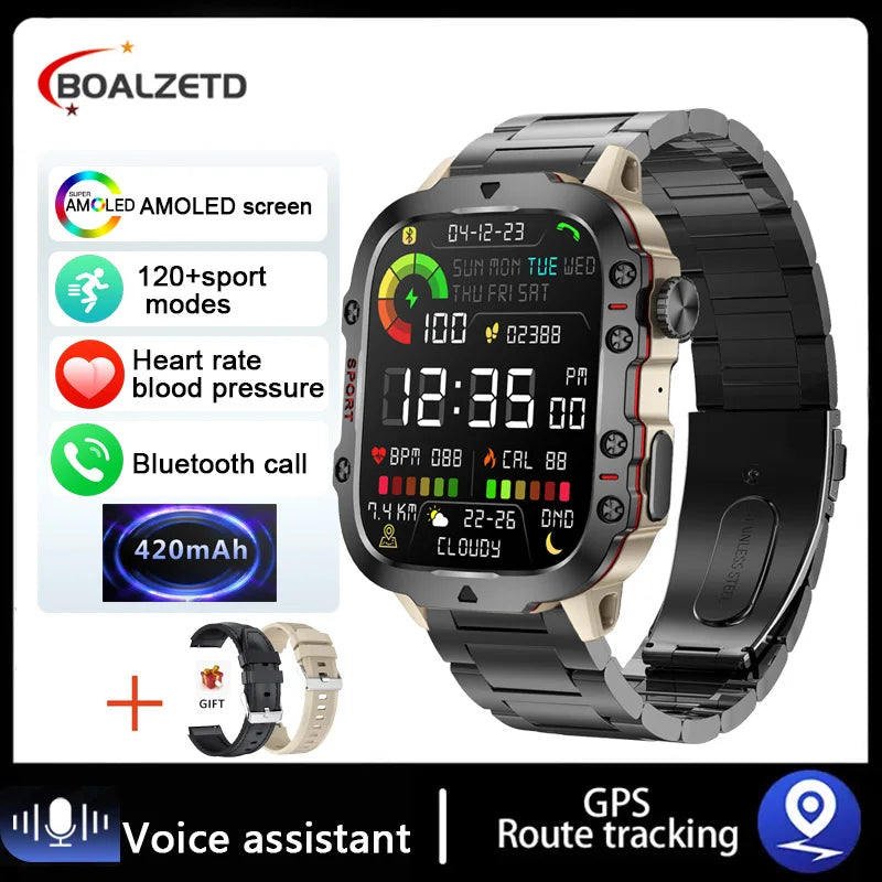 Waterproof Smartwatch with Health Monitoring