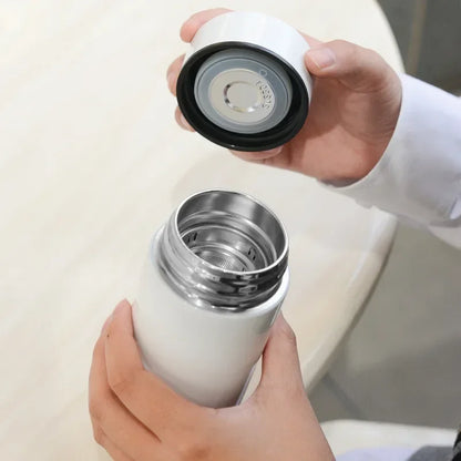 304 stainless steel thermos cup smart display vacuum water cup