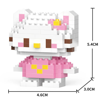 Cute Cinnamoroll DIY Block Toy Gift