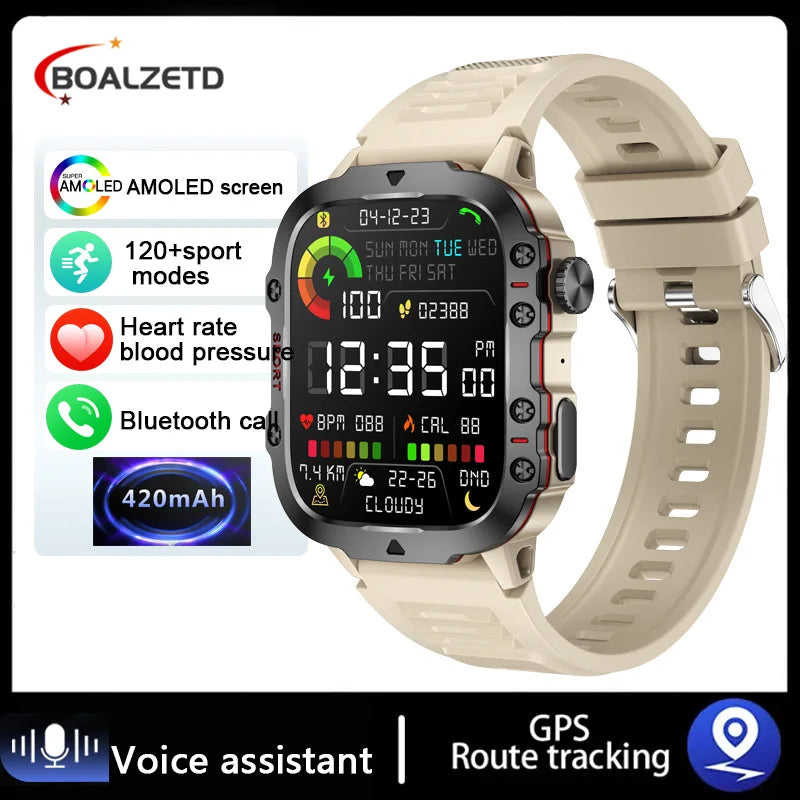 Waterproof Smartwatch with Health Monitoring