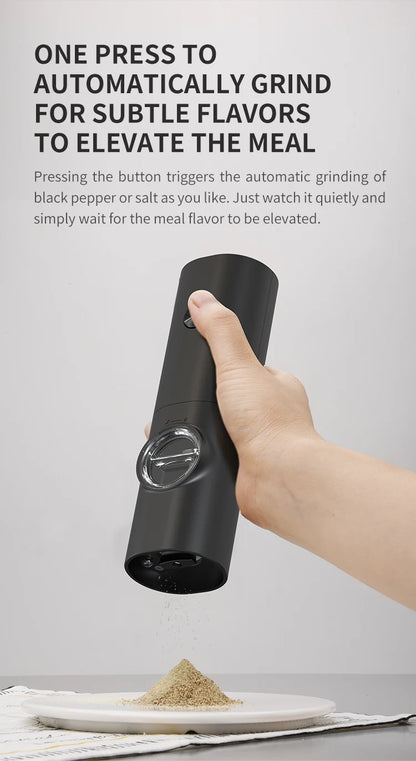 Electric Mill Pepper And Salt Grinder