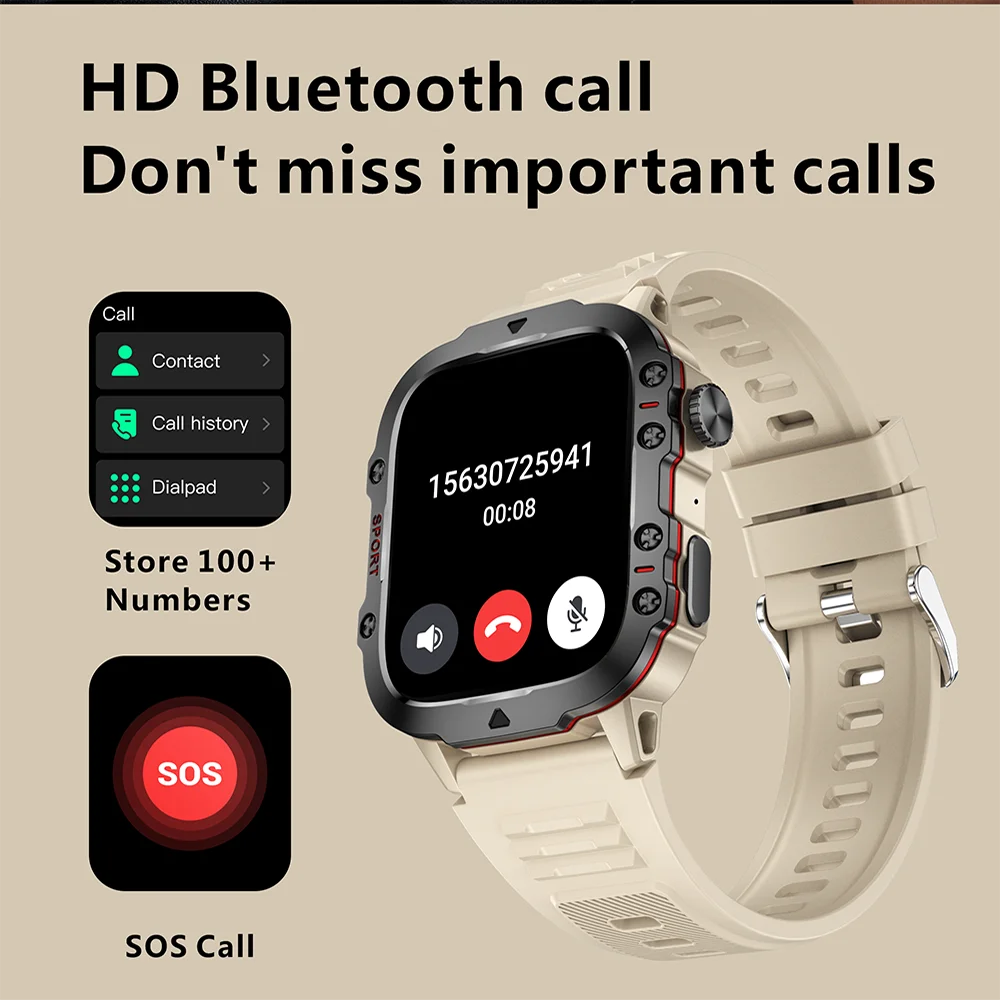 Waterproof Smart Watch Bluetooth Fitness Tracker